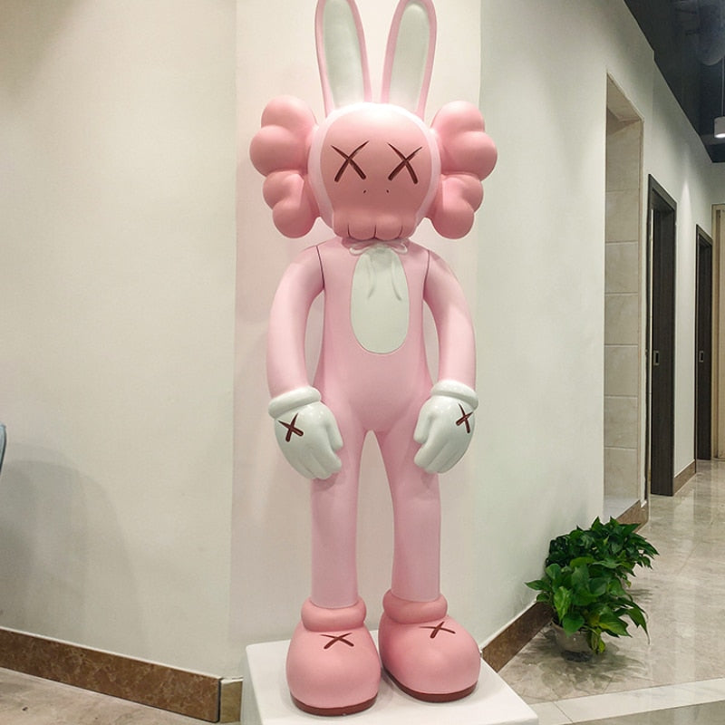 KAWS Accomplice Vinyl Figure Pink – Authentic Collectible