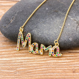 Jewellery for Mama Letter Pendant Necklace