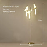 Lampadaire LED Crane The Bird : illuminez avec style