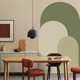 Green Arch Wall Decal: Vibrant Home Decor