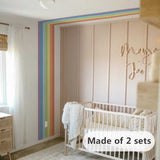 Rainbow Border Wall Decal for Kids Room | Kids Room Wall Decal