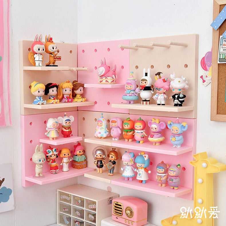 DIY Shelves Wall Storage Rack for Kids Room