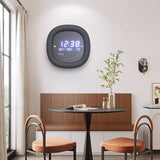Modern Simple Home Electronic Date Temperature Wall Clock