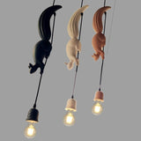 Squirrel Resin Modern Pendant Lights