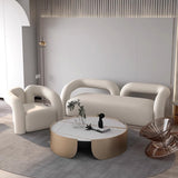 Italiano Minimalist Sofa Set: Elegant and Modern Furniture