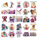 She-Ra and The Princesses of Power Cartoon Movie Stickers for Laptop Water Bottle Luggage Skateboard Decal for Kids Toy