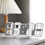 3D LED Digital Wall Clock: Innovative and Stylish Design