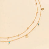 Perles de taille multicouches géométriques Boho - Bijoux de chaîne de corps d'été