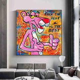 Chanel: Pink Panther Canvas Art - The Best