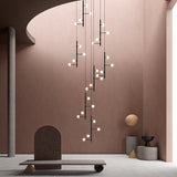 Globe Stems Chandelier: Exquisite Lighting Fixture