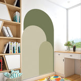 Sticker mural arche verte : décoration vibrante pour la maison