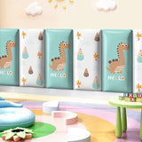 3D Anti Collision Cute Dinosaur Soft Wall Stickers For Kids Rooms Decor Princess Room Nursery Self Adhesive Skirting Decoration