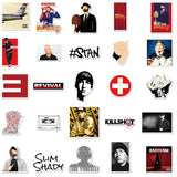 Eminem Rapper Hip Hop Stickers Pack | Famous Bundle Stickers | Waterproof Bundle Stickers
