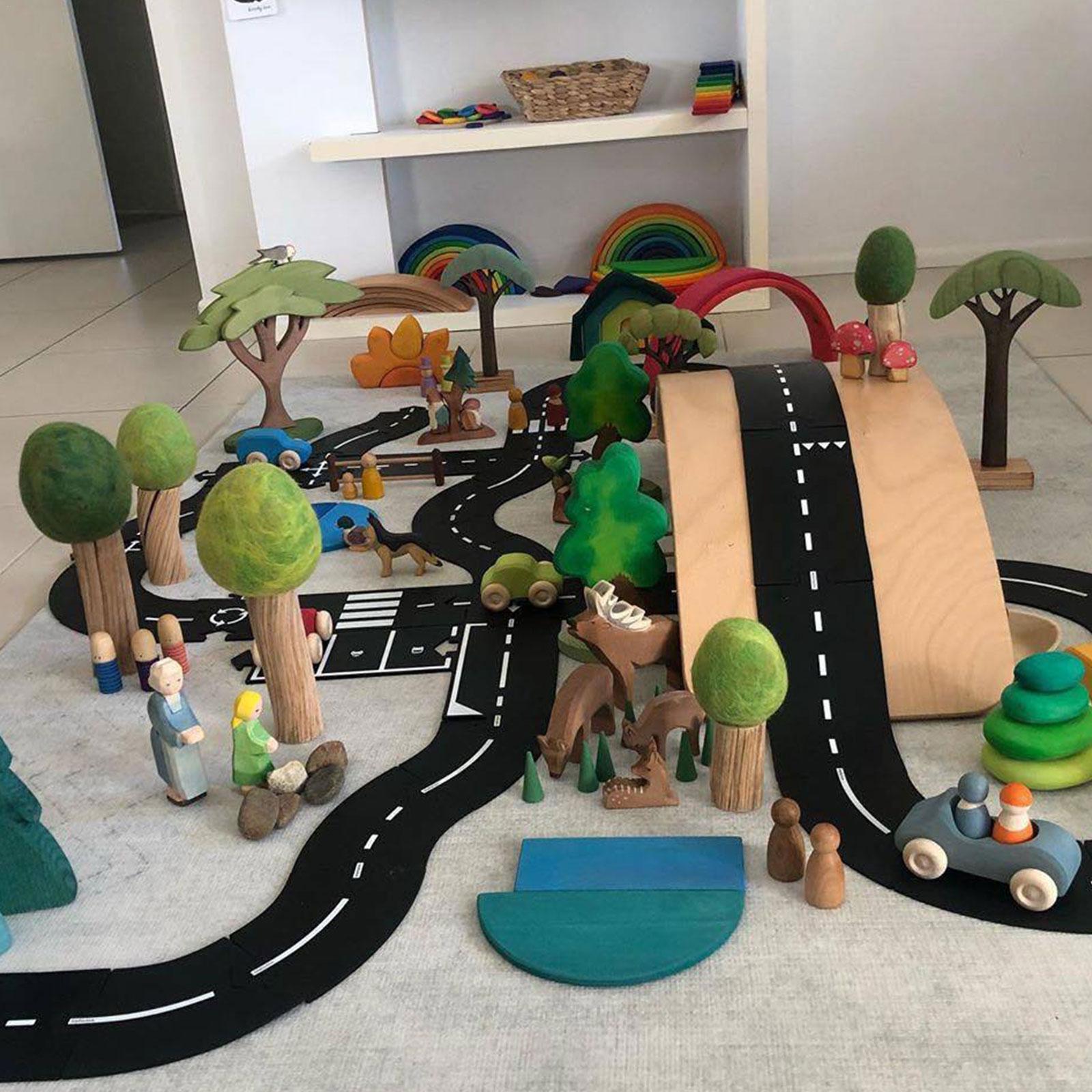 Children Way To Play Road Motorway Toys Puzzle