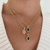 Enchanting Stellar Serenity Necklace - Adorn Your Elegance with BabiesDecor.com