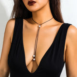 Flüsternde Kaskaden-Halskette – Schmücken Sie Ihre Eleganz mit BabiesDecor.com