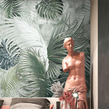 Green Haven Living Room Wall Mural