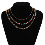 Luminous Enchantment Necklace - Elegant Statement for Any Occasion