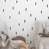 Abstract Line Wall Stickers
