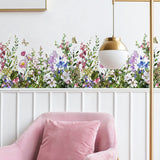 Blumen-Wandaufkleber für Wanddekoration – Pflanzendesign