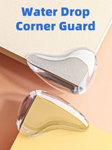 Transparent Anti-collision Angle PVC Pad | Child Safety Corner | Guard Baby Collision Proof Protector | Table Corner Bumper