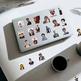 Movie Star Andrew Garfield Stickers Pack | Famous Bundle Stickers | Waterproof Bundle Stickers