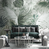 Green Haven Living Room Wall Mural