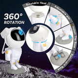 New Astronaut Projector for Kids Bedroom | Astronaut Starry Galaxy Star Night Lights