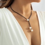 Lustrous Cascade Necklace - Adorn Your Elegance with BabiesDecor.com