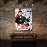 Klassisches Filmposter Tony Montana Scarface Leinwand-Wandkunst
