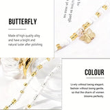 Colorful Butterfly Tassel Waist Chain Set - Beach Vacation Accessory