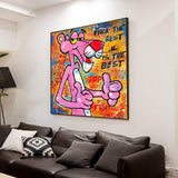 Chanel: Pink Panther Canvas Art - The Best