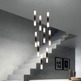 Staircase Chandelier - Illuminate with Acrylic Chandelier