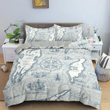 World Map Bedding Set: Explore the Globe in Style