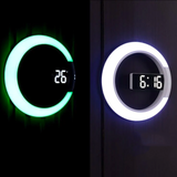Elektronische LED-Wanduhr – hochwertige Zeitanzeige
