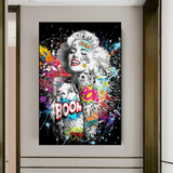 Affiche Boom Marilyn - Pour tous les mélomanes