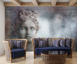 Clouds Face Wallpaper Mural: Transform Any Space