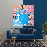 Disney Alice und das Wunderland Leinwand-Wandkunst