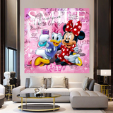 Minnie its Selfie Time Canvas Wall Art - Memories