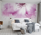 Pink Large Flower Wallpaper Murals