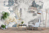 Clouds Face Wallpaper Mural - Captivating Designs for Walls