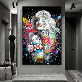 Boom Marilyn Poster - For All Music Lovers