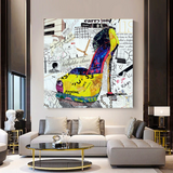 High Heels Canvas Wall Art: Vogue Elevate Your Decor