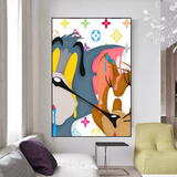 Tom and Jerry Wall Art Decor