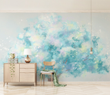 Blue Tree Theme Wallpaper Murals Transform Your Space