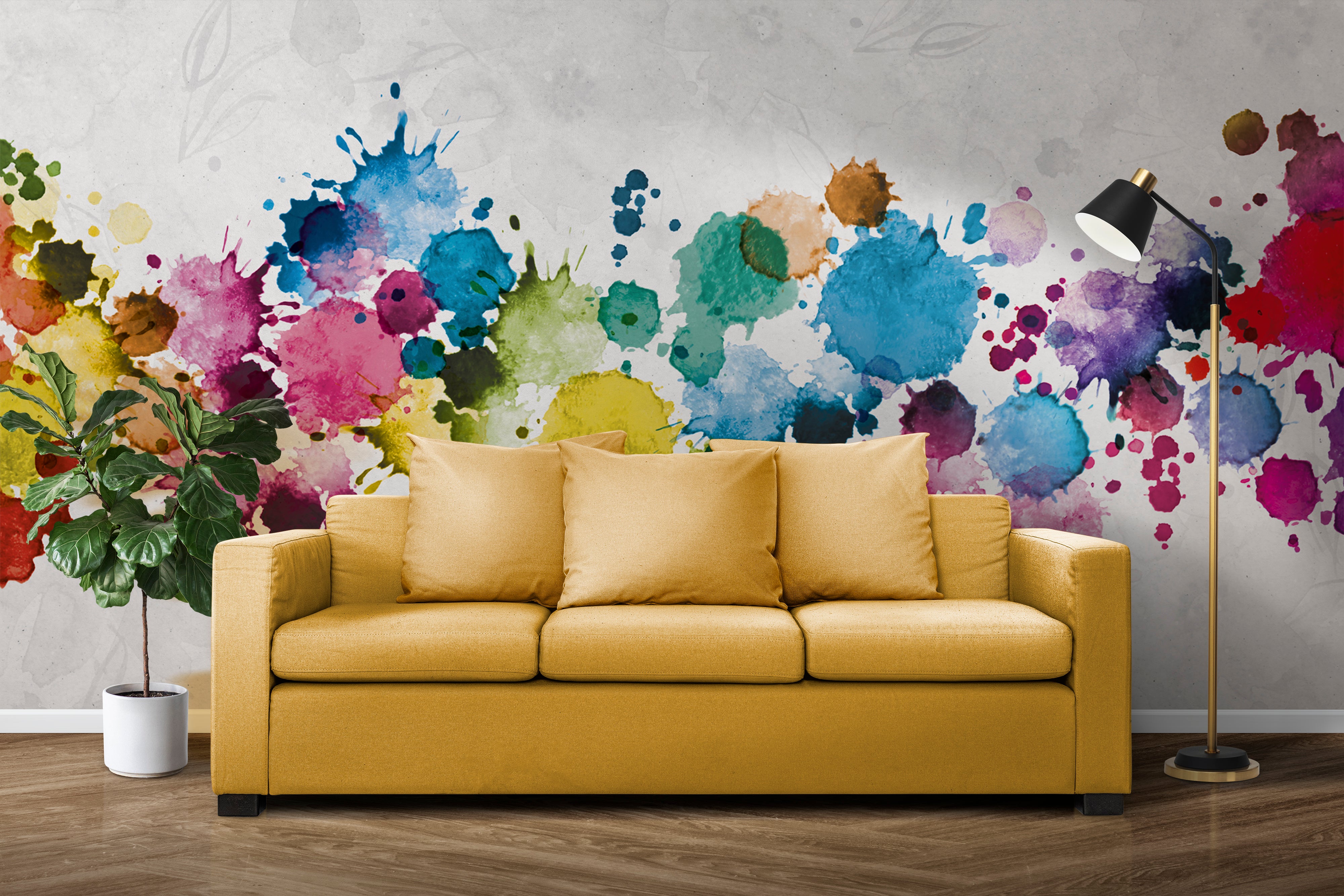 Paint it Wallpaper Mural: Enhance Your Space