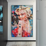 Betty Boop Marilyn Poster - Iconic Star Tribute for Fans and Collectors