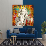Smoky Smile: Marilyn Poster - Art iconique hypnotisant
