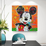 Affiche Disney Mickey Mouse - Mettez la main sur l'art classique !