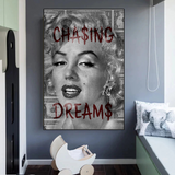 Chasing Dreams: Marilyn Poster - Découvrez la beauté emblématique